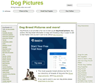 Tablet Screenshot of dog-pictures.co.uk